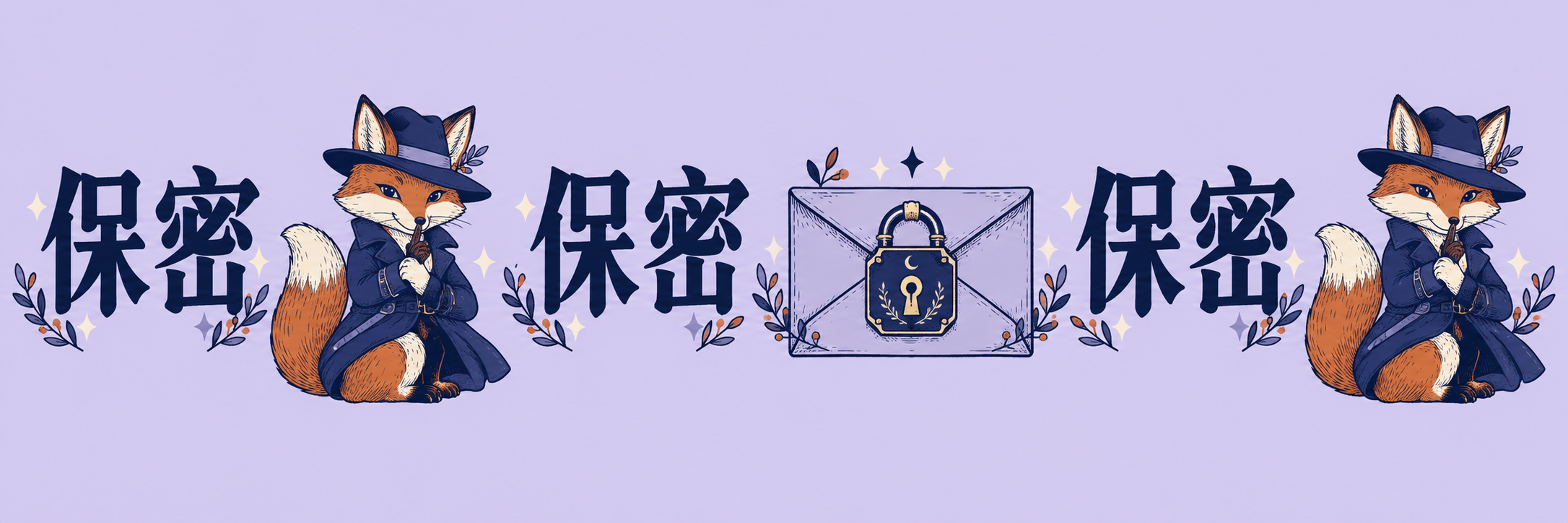 保密连续铺纹